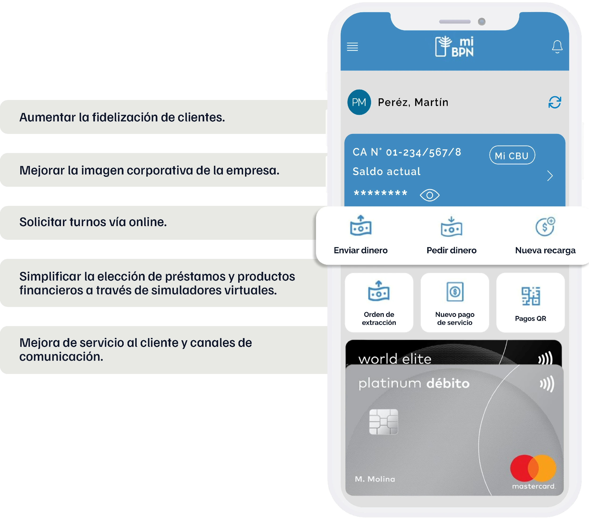 beneficios BPN experiencias Streambe Argentina cel